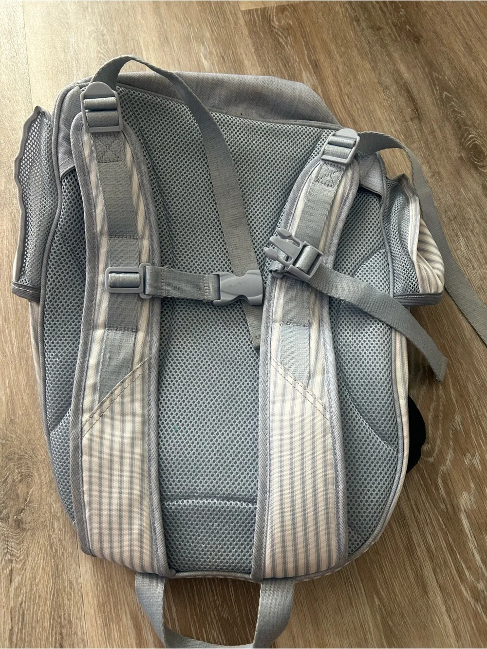 Pottery Barn Kids light blue Mickey Face Backpack -